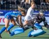 Kelsey Bing in actie voor Team VS tegen Joosje Burg van Oranje