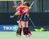 Dames van Oranje-Rood blij met punt tegen SCHC
