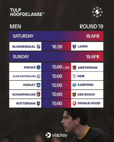 Game schedule HEREN round19