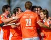 Bloemendaal viert doelpunt tegen Kampong