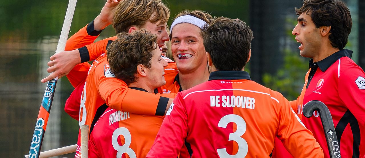 Mannen Oranje-Rood