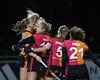 Dames Oranje-Rood