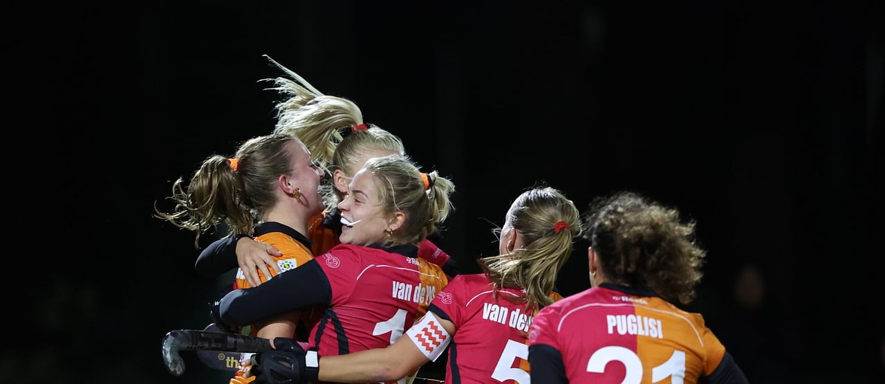 Dames Oranje-Rood