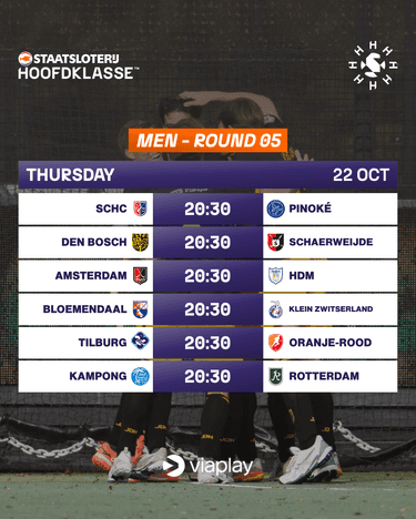 Men schedule round 5 1